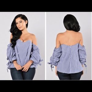 Off shoulder top